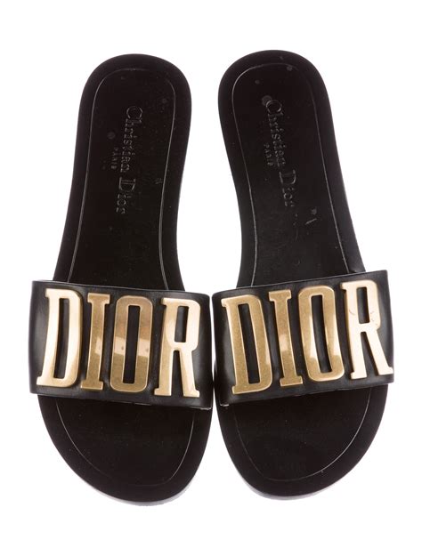 dior slides tan|Dior sandals for women.